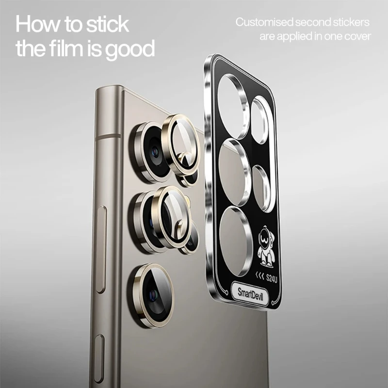 Premium Anti-Scratch Tempered Glass Camera Lens Protectors, 3-5Pcs, Full Coverage