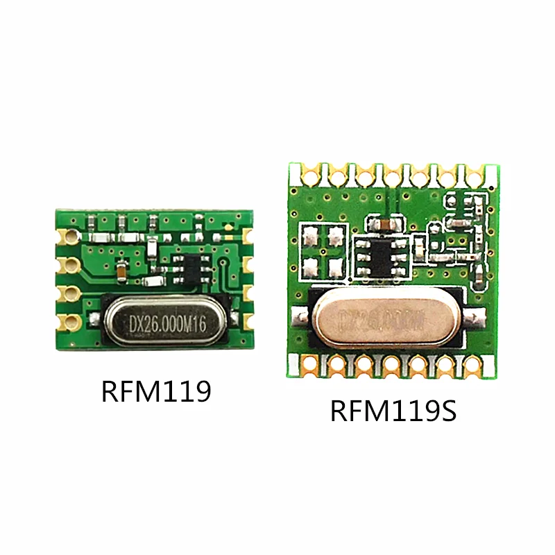 

RFM119 RFM119S Rf модуль выбросов (G)FSK/OOK 240-960 МГц 1,8-3,6 В умный дом