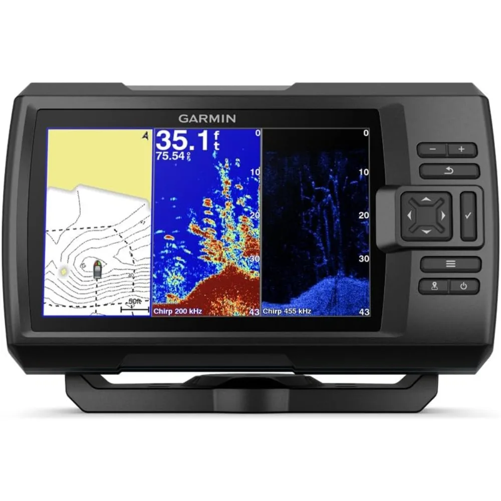 Striker Plus 7Cv With Cv20-TM Transducer Freight Free Sea Fishing Equipment Fish Finder Sonar Fishfinder Everything for Fishing