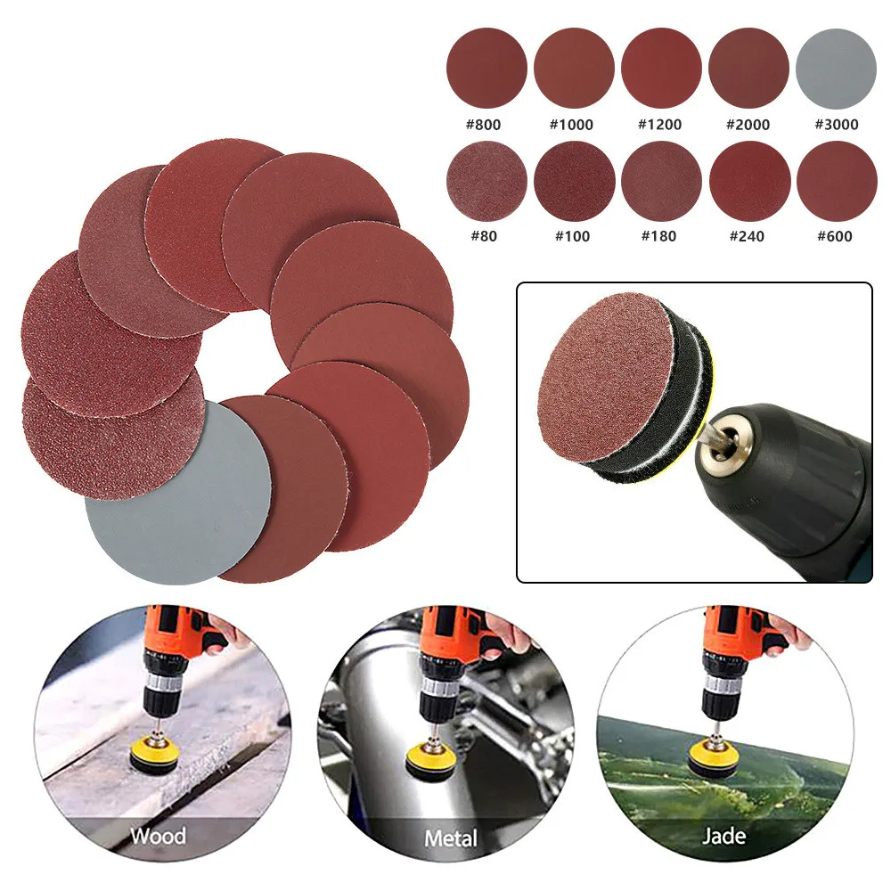 602000Grit25MMFlockingsandpaperSandingDiscsPadKitforDrillGrinderRotaryToolswith.jpg