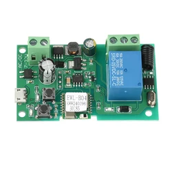 Smart WiFi Relay Module for Remote Home Automation Control (433MHZ RC)