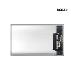 TISHRIC Esterno Alloggiamento per Hard Disk - 2.5 SATA a USB 3.0 Custodia per SSD