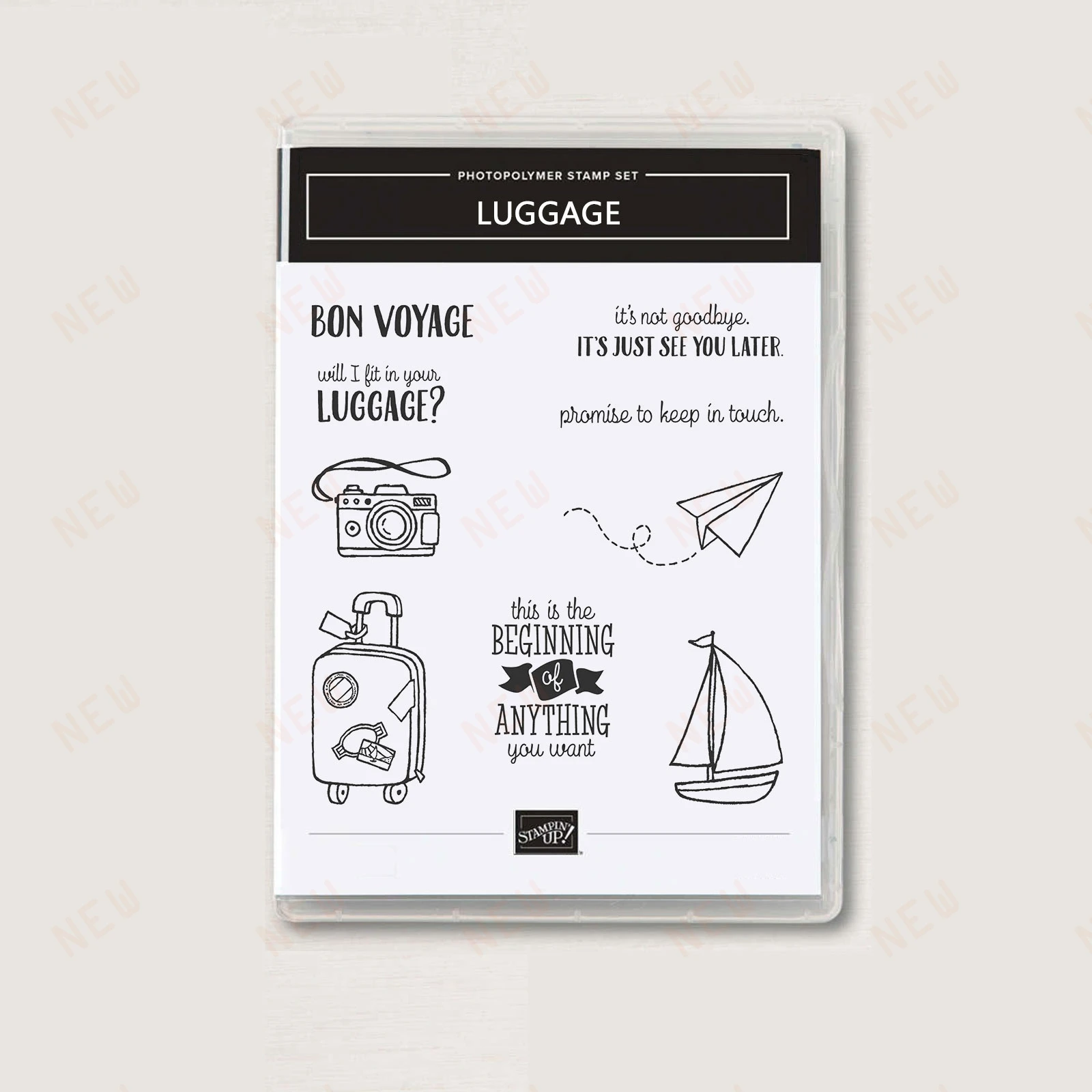 Luggage Stamps And Dies New Arrival 2022 Scrapbook Diary Decoration