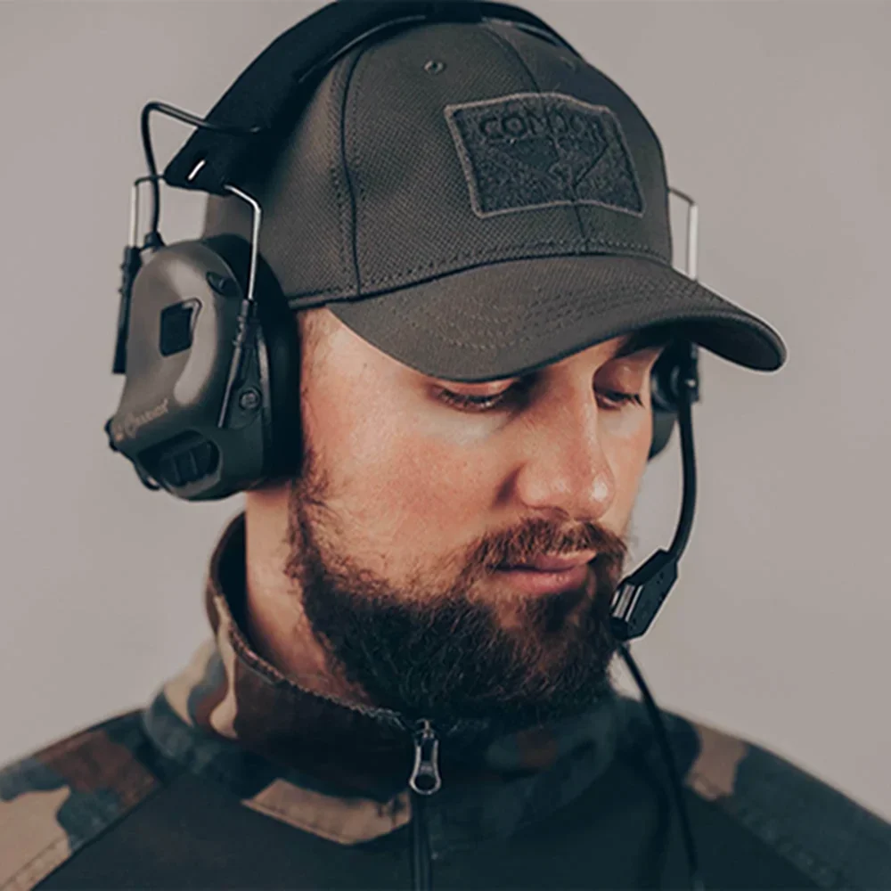 EARMOR M32 MOD4 Tactical Earmuffs – Noise Reduction Headset with ARC Rail & Kenwood PTT Adapter 6