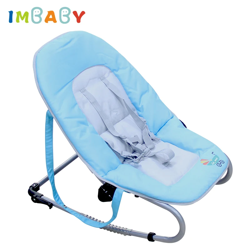 IMBABY Baby Bassinet with Seat Belt Baby Mini Cradle Portable Cradle for Baby Washable Feather Cradle Safety Baby Rocking Chairs