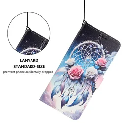 Premium Leren Flip Wallet Book Cover - Beschermende Telefoonhoes met Kaartsleuven en Magnetische Sluiting
