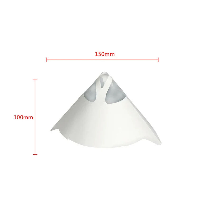 50pcs Car Nylon Conical Paper 100 Mesh Paint Strainers Filter Purifying Cups Micron White Fluid Filter Car Accessories Tools
