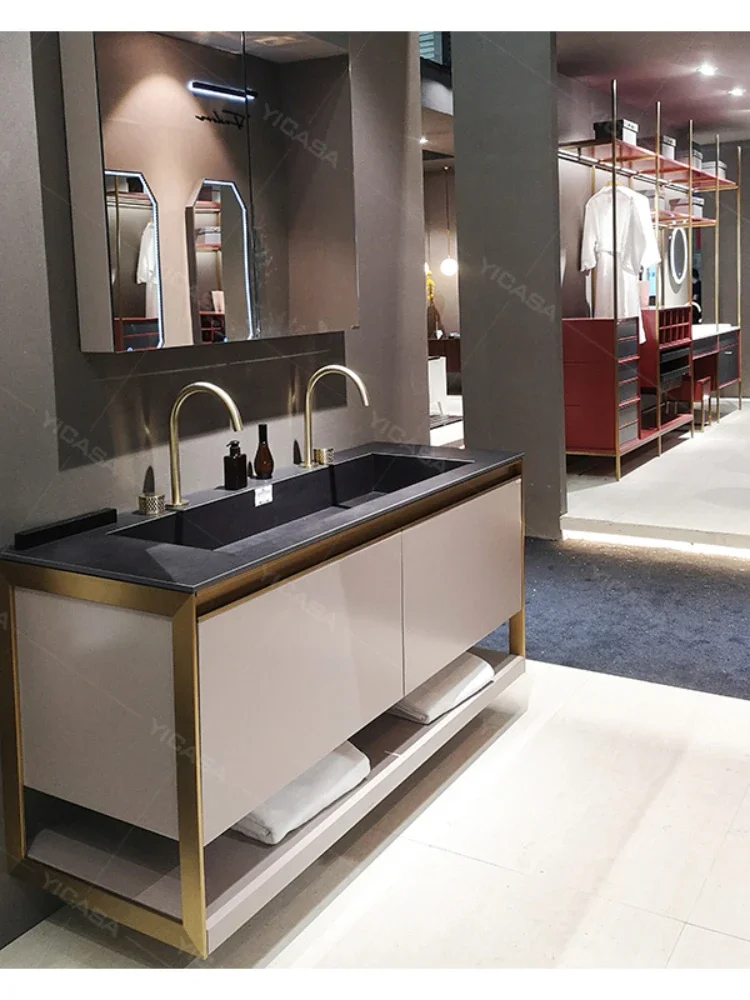style double sink bathroom vanity