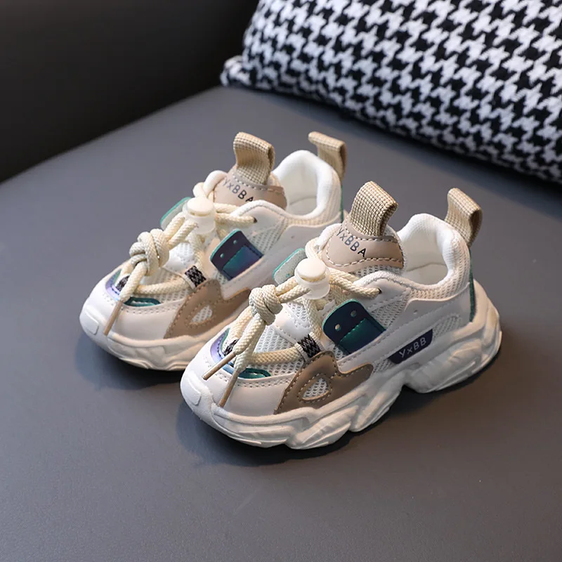 Baby Toddler Shoes For Boys Girls Breathable Mesh Little Kids Casual Sneakers Non-slip Children Sport Shoes Tenis boy shoes - 6