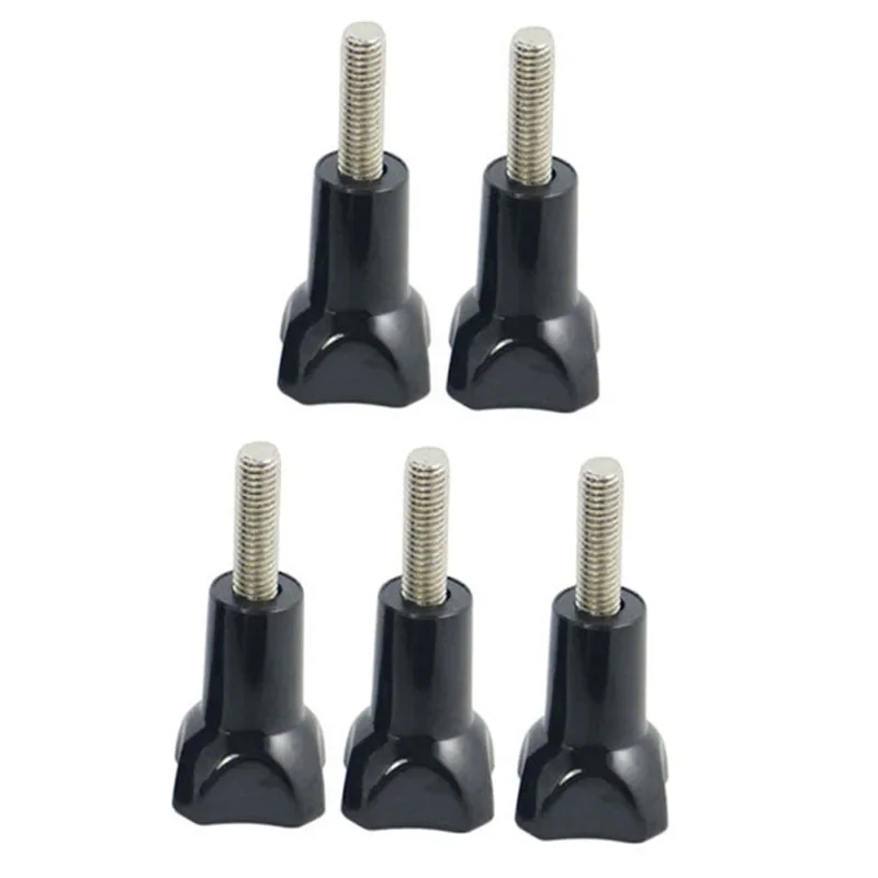 5 Pz Viti Corte Manopola Del Pollice Bullone Vite Per Gopro Gopro Hero 10 9 8 7 6 5 4 Max 3 + 3 2 Sj4000 Sj5000 Sjcam Per Xiaomi Yi Camera