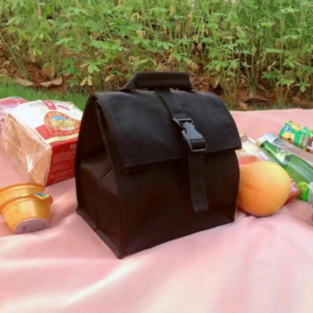 

Упаковка для пикника, вместительный утолщенный пищевой контейнер из ткани Оксфорд для сохранения тепла, фруктов, мешок для пикника, аксессуары для кемпинга