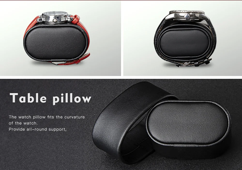 PU Leather Automatic Watch Winder Box, 2-Slot Mechanical Watch Display Organizer, Quiet... - SKU LAWW1051 - UGI Packaging