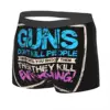 Guns Don't Kill People Man's Boxer Briefs Arcane League of Legends Animated Breathable Creative Underpants Shorts Gift Idea 2