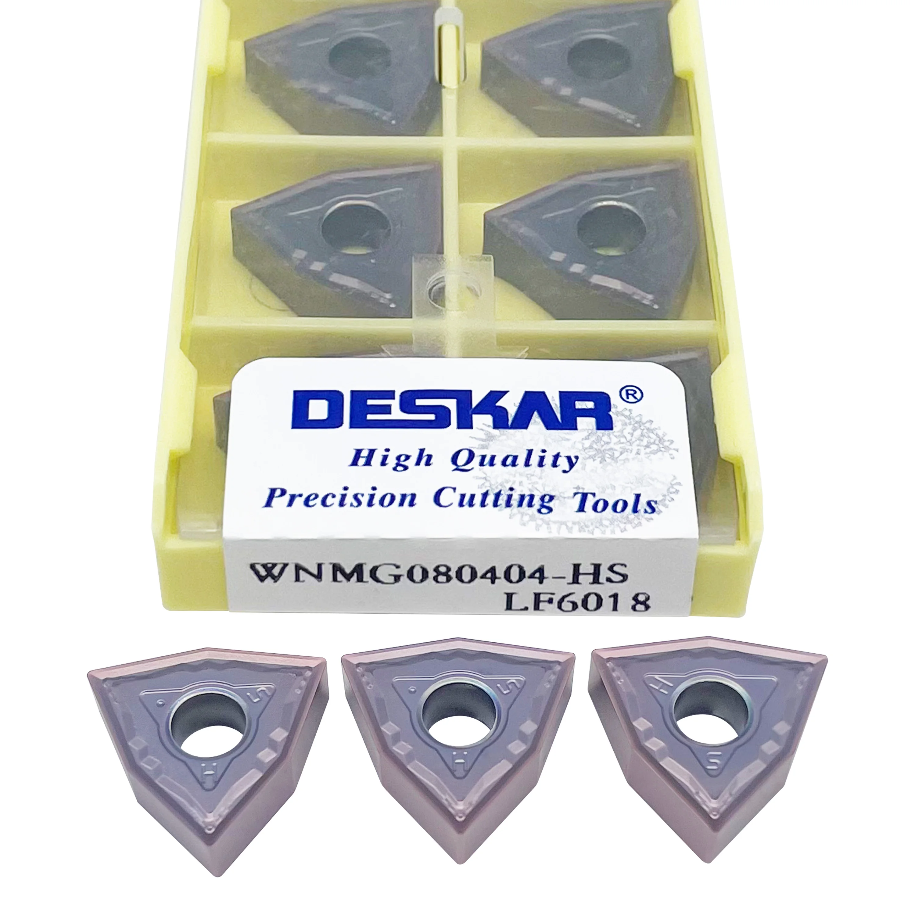 WNMG080404 WNMG080408 MA MS MQ JMS HA HS LF6018 Turning carbide inserts Turning blade special for Stainless Steel Lathe Tool