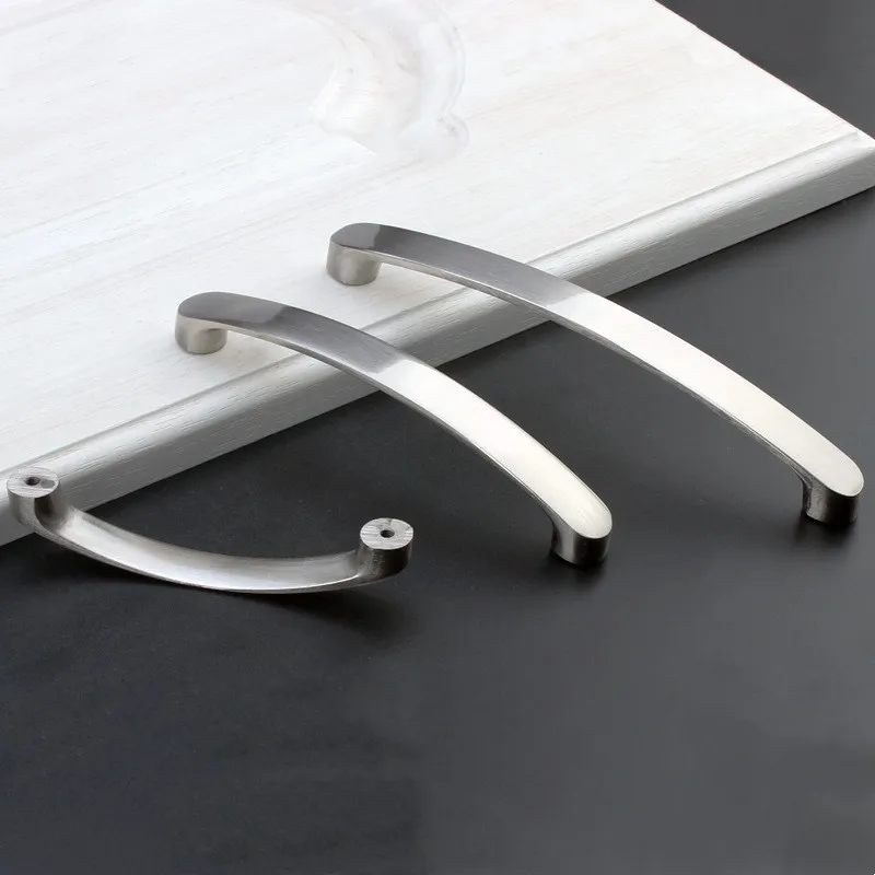 Furniture Handles cabinet handles knobs aluminum alloy door kitchen drawer modern hardware