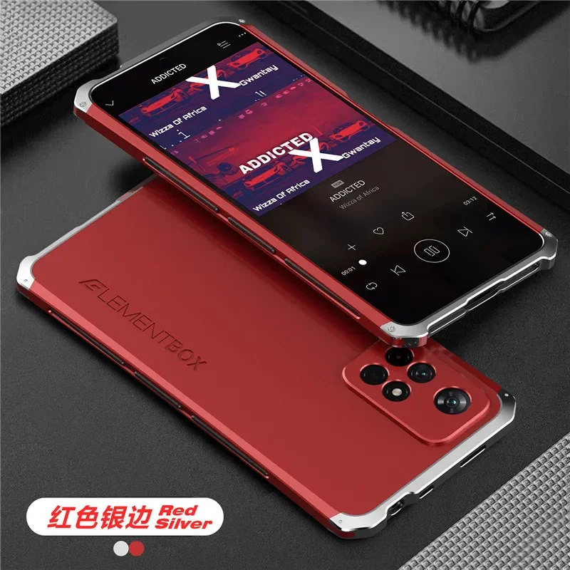 New AntiFall Metal Frame Matte PC Aluminum Case For Xiaomi POCO M3 M4 Pro POCO F3 F4 F5Pro 5G F5 X3 GT M4 Pro Armor Case Cover