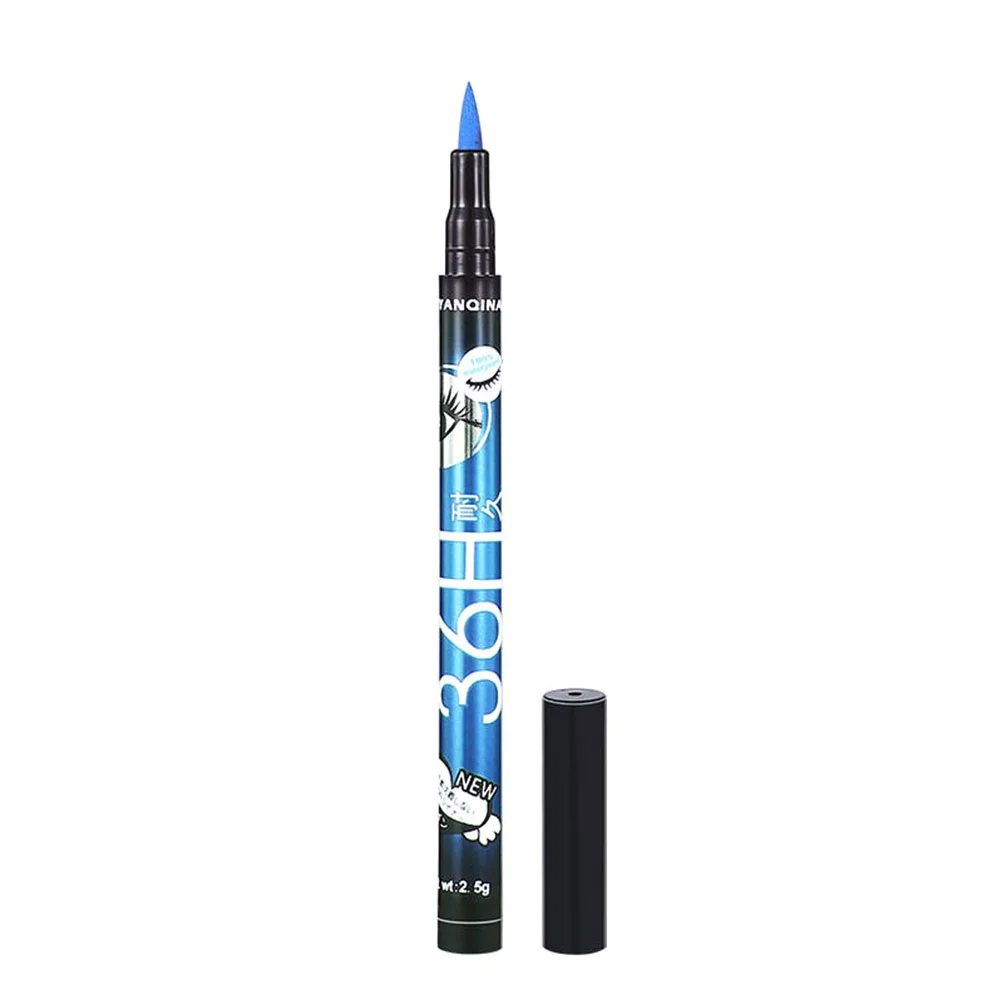 

Non-staining Liquid Eyeliner Water-proof Colored Liquid Eyeliner Creative Eye Liner Blue Eyeliner