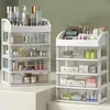 Multi-layer Storage Box Desktop Storage Drawer Hair Decor Cabinet Cosmetics Jewelry Stationery Organizers Makeup Storage 1