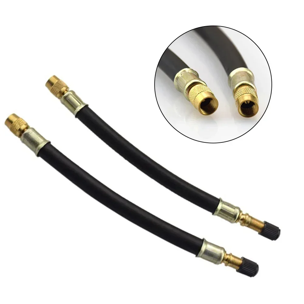 Van Lorry Twin Wheel Truck Valve Extensions Tube Extension Wear-resistant Plug & Play Ati-drop BLACK Practical