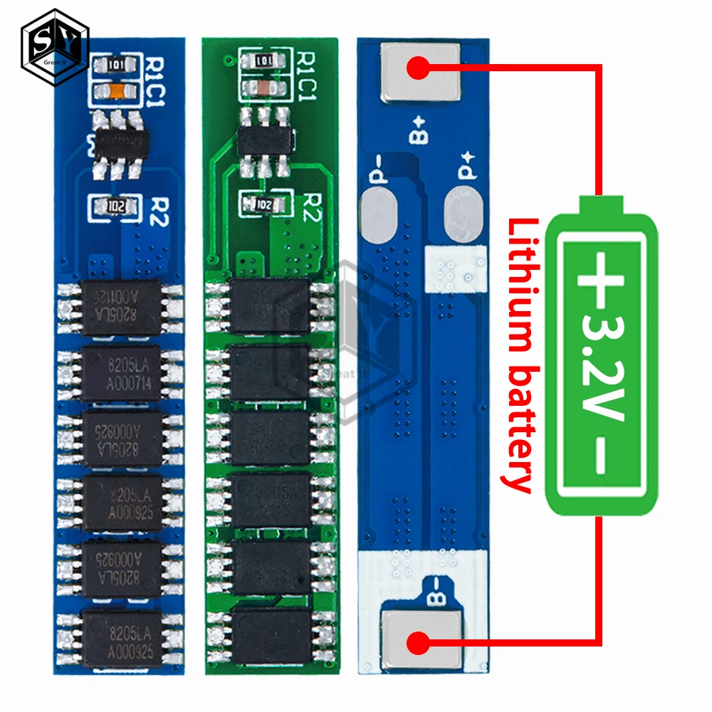 Aramox Battery Protection Board 12.6V-13V 3 Series 11.1V Li-ion Lithium
