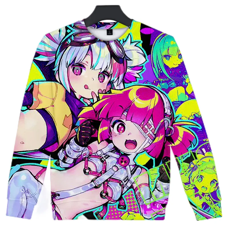 

Спортивный костюм Dohna с 3D-принтом из аниме «Let's Do Bad Things вместе», Y2k