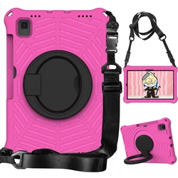 Premium EVA Rotating Tablet Cover - A7 10.4 SM - T500 T505 (Rose Red)