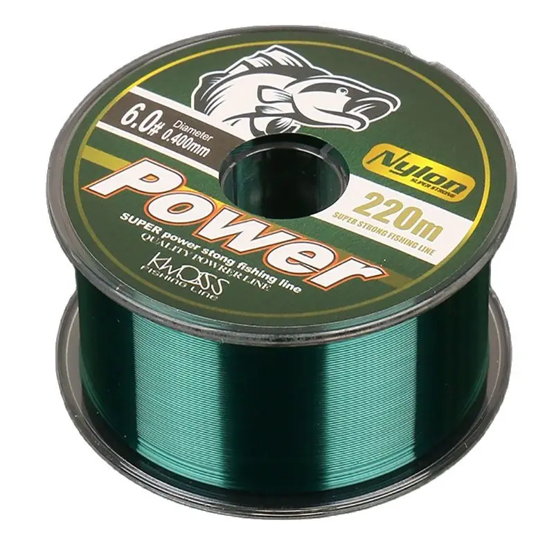 220M Carp Fishing Japanese Nylon Fluorocarbon Coated Sea Fishing Boat ...