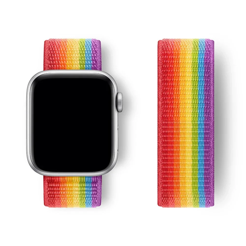 Versatile Smartwatch Sport Loop Strap - Adjustable Band in Various Sizes