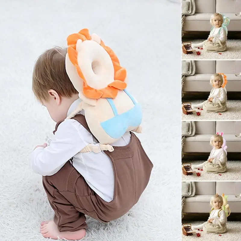 

1-3 Year Toddler Baby Head Protection Pillow Adjustable Toddlers Head Pad Cushion Backpack Baby Crawling Walking Back Protection