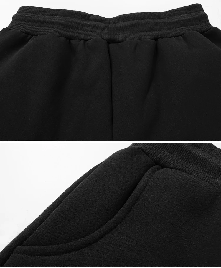 Winter Lamb Pants Men Thick Lambswool Warm Sweatpants Thermal Casual Trousers Joggers Thicker Sports Trouser Plus Size_voghion.com