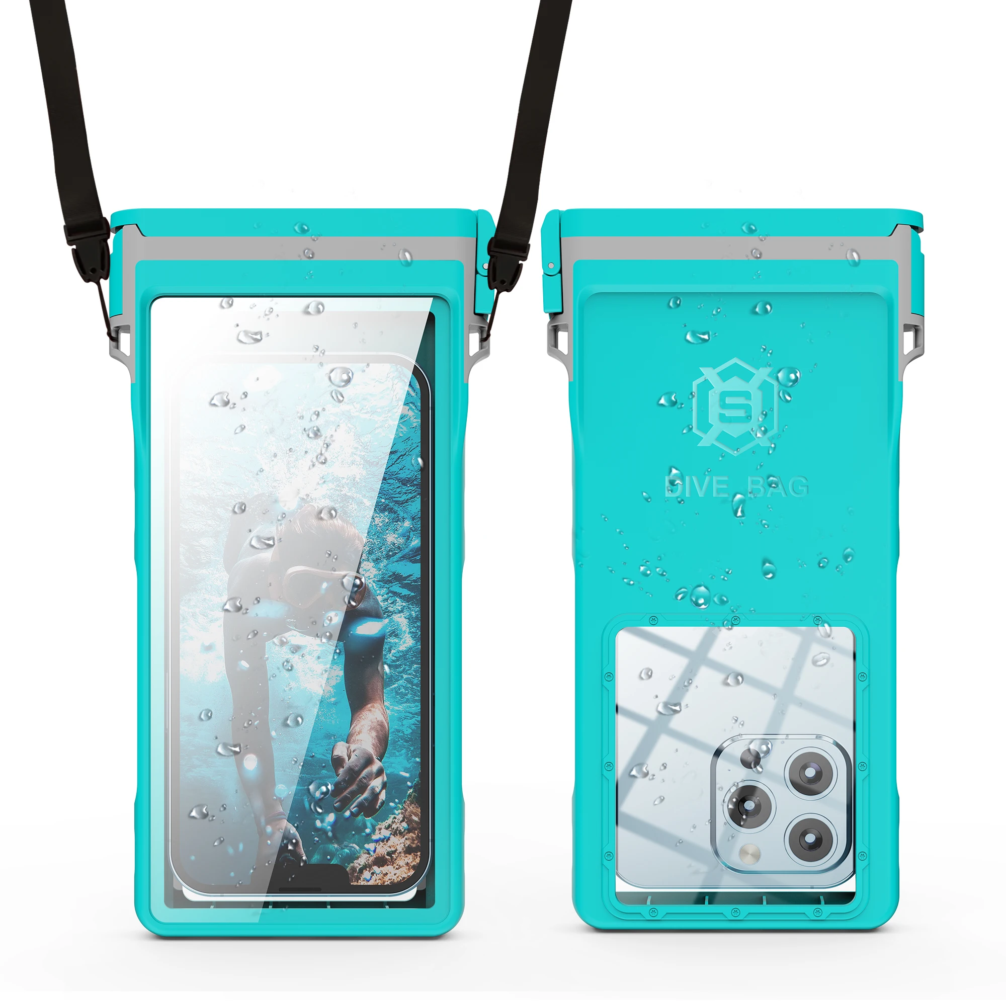 SHELLBOX Ultimate Waterproof Dive Bag - 15 Meter Water Protection