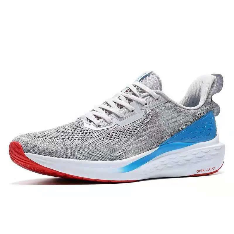 

2023 New Korean Casual Shoes Trend Sports Shoes Men's Light Running Training Shoes Thick-soled Breathable Vulcanized Shoes