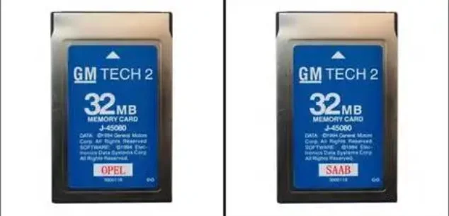 

Плата PCMCIA GM TECH2 1 шт. Opel + 1 шт. Saab