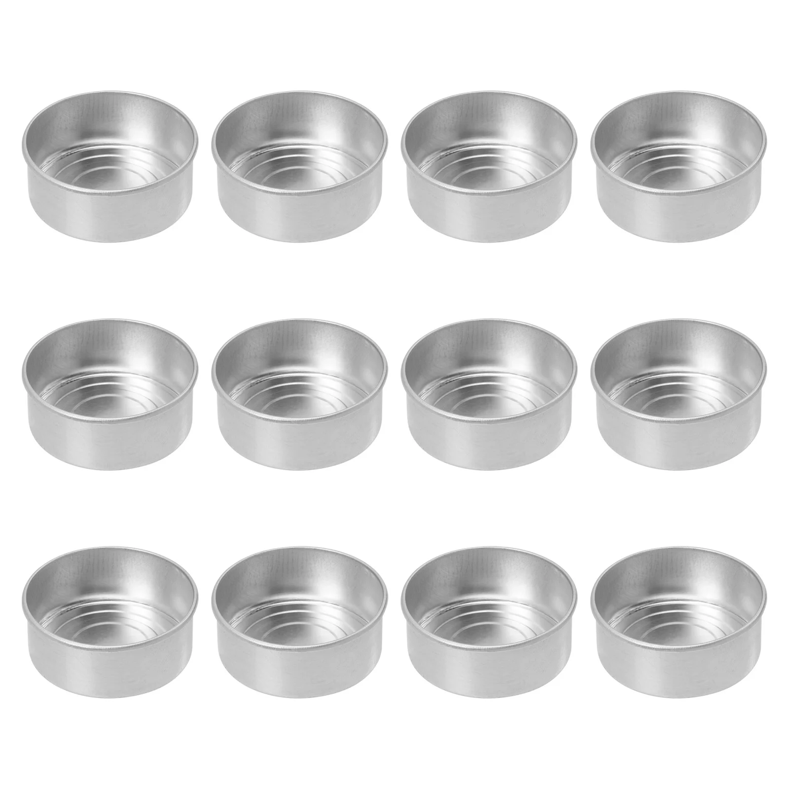 

100pcs Aluminum Empty Cup Aluminum Wax Empty Holder for DIY Making