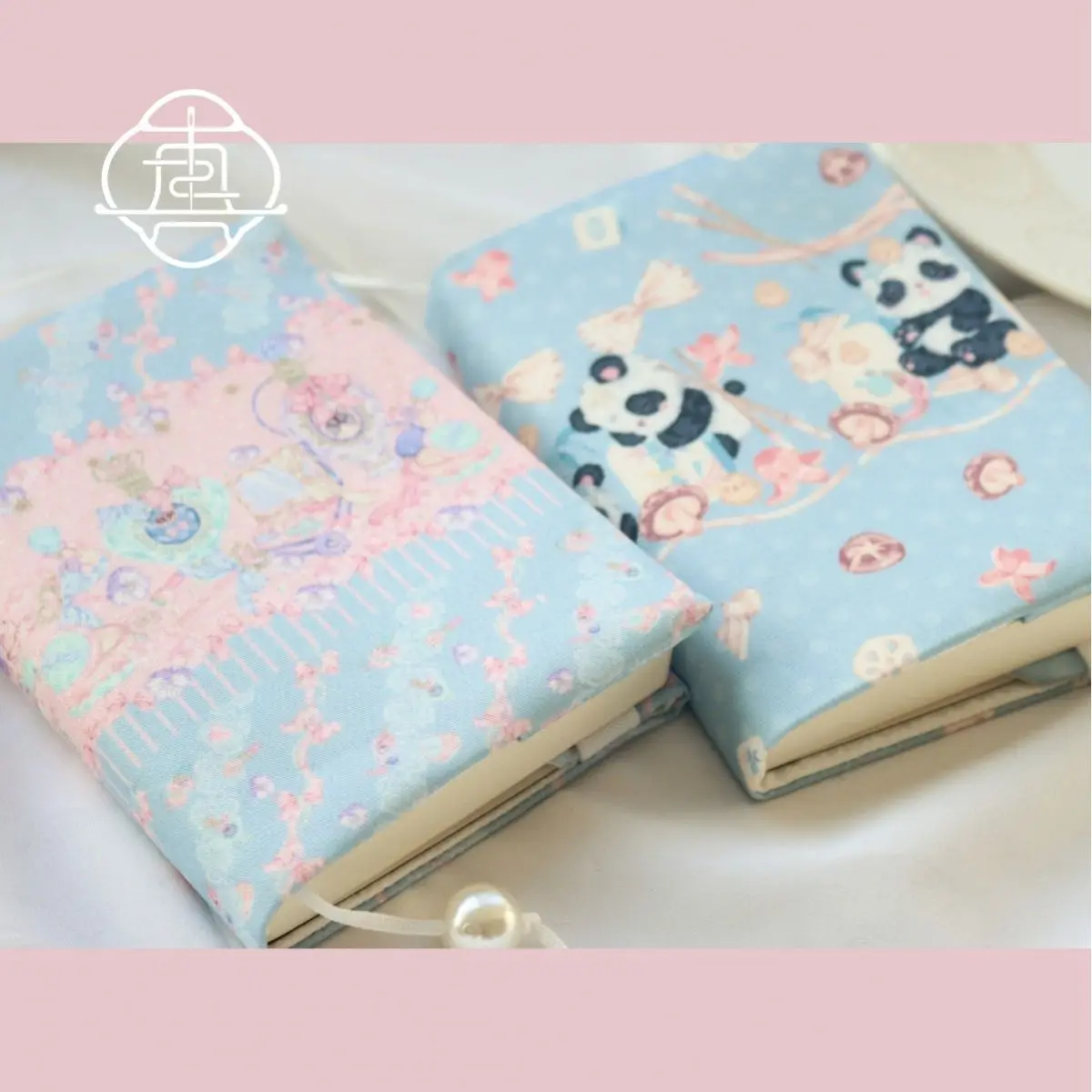 [Dreaming Panda] 오리지널 수제 A5A6 노트북 커버, 보호대 북 슬리브, 원단 제작 제품, 일기 커버, 주식