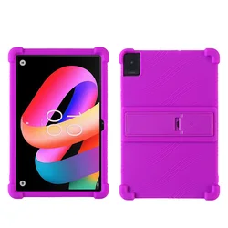 Kids Friendly Soft Silicone Adjustable Stand Cover Protective Sleeve (PURPLE)
