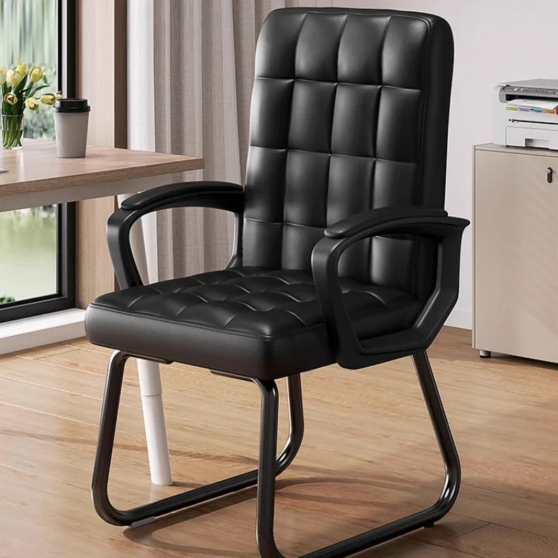 Mahjong Backrest Office Chairs Modern Simplicity Household Computer Office Chairs Arcuate Work Comfort Cadeira Furniture QF50OC