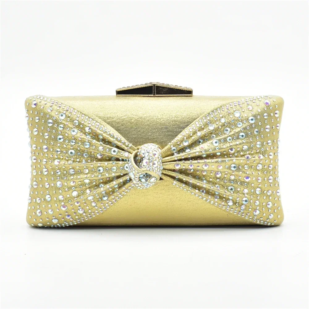 

Женская вечерняя сумка-клатч, Женский дневной клатч с кристаллами, Свадебный Кошелек, черный, золотой, серебряный клатч, сумка через плечо с блестками