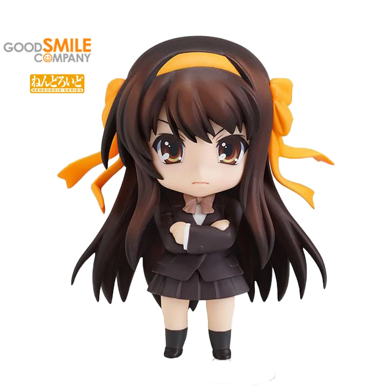 

GoodSmile Original NENDOROID GSC 124 Suzumiya Haruhi The Disappearence of Sizumiya Haruhi Action Anime Figure Model Collection