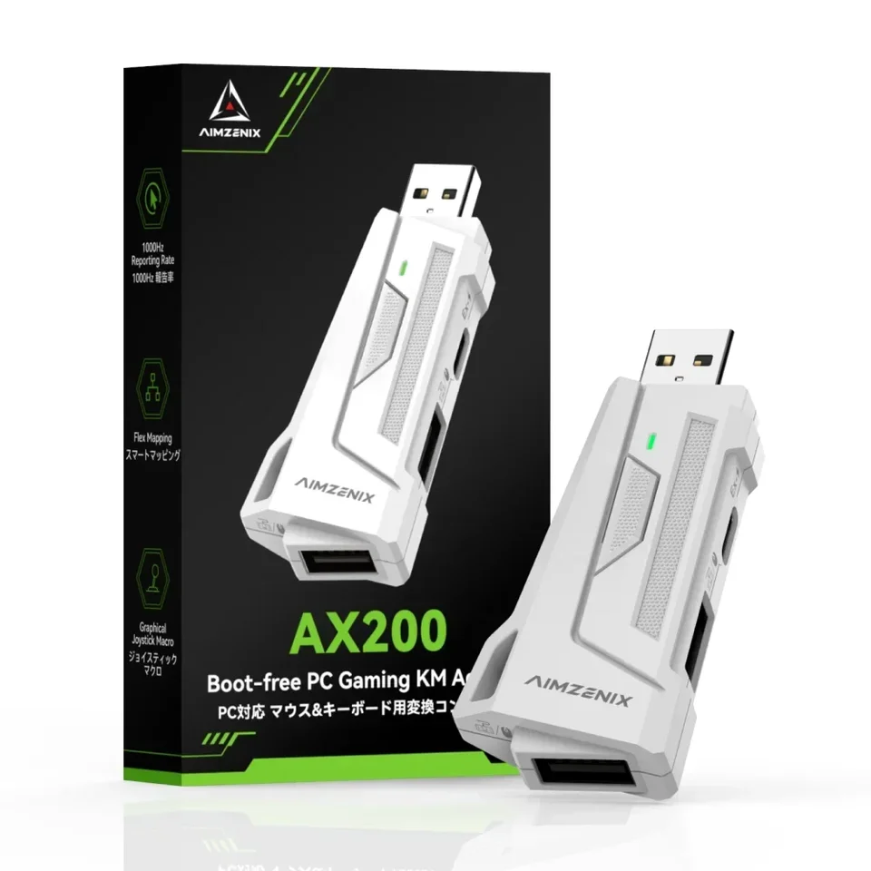 PC用ゲームコントローラー・コンバーター AX200 PRO PC Gaming K&M Adapter S11aac979f5e24e8c9a05889b2e696
