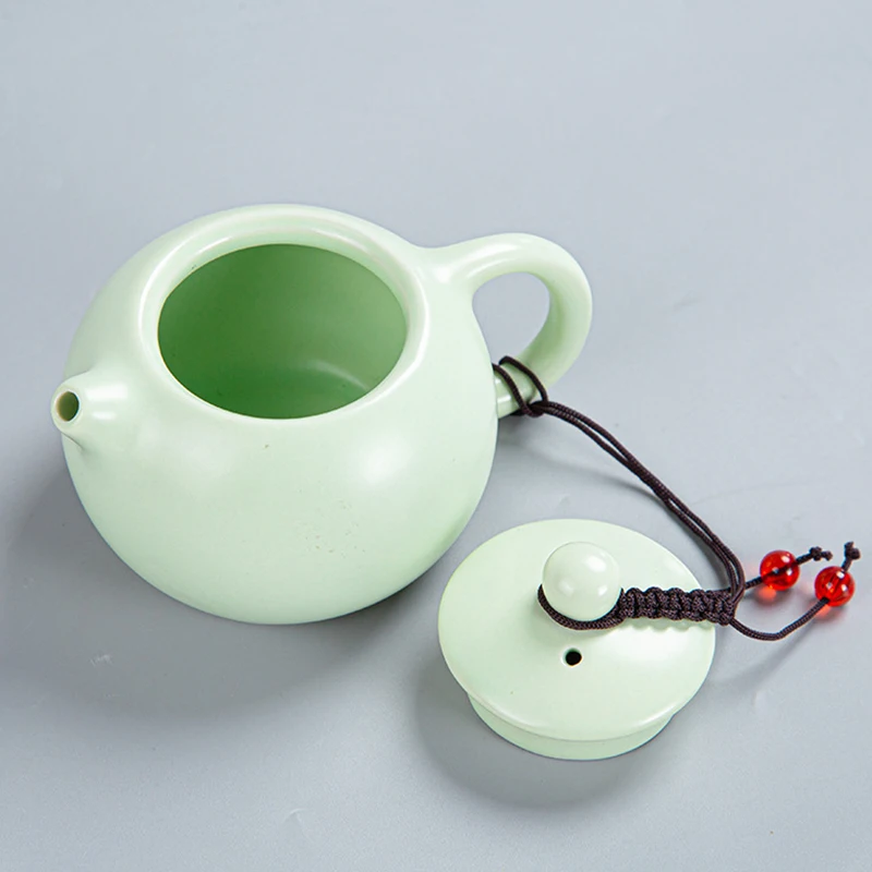 Portable Tea set include 1 Teapot 2 Teacups 1bag,Beautiful and easy teapot kettle,Chinese Travel Ceramic Portable Teaset gaiwan