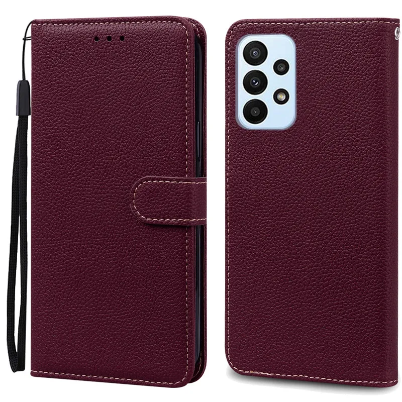 Luxury Leather Wallet Flip Case - Premium Protection & Style