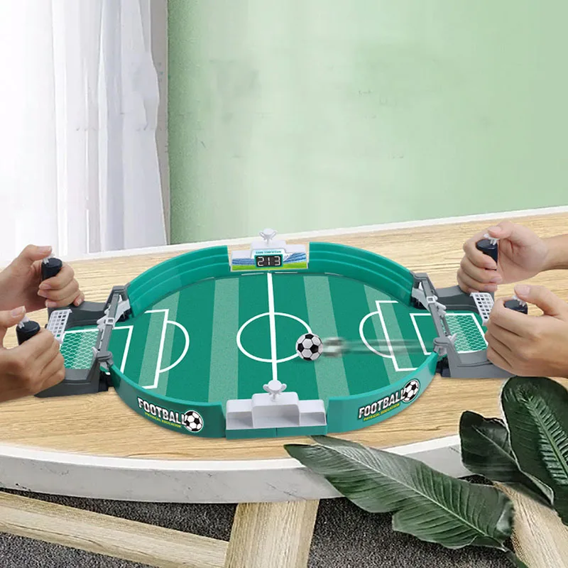 Mini futebol de mesa, jogo de futebol de mesa com 2 bolas de futebol, jogo  de futebol interativo de festa de 2 jogadores, presente para crianças,  adultos, promover amizade e relacionamento pai-filho