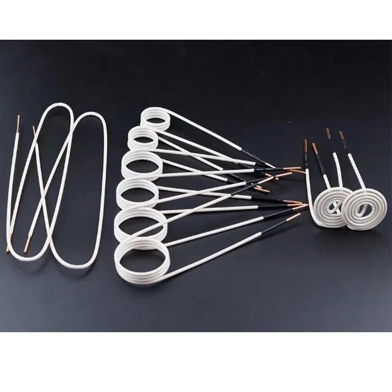 2.5mm Copper Wire 250&deg;C Heat Induction Heater Coil Kit for Magnetic Induction Heater Resistant for Removing Rusty Bolts Nuts