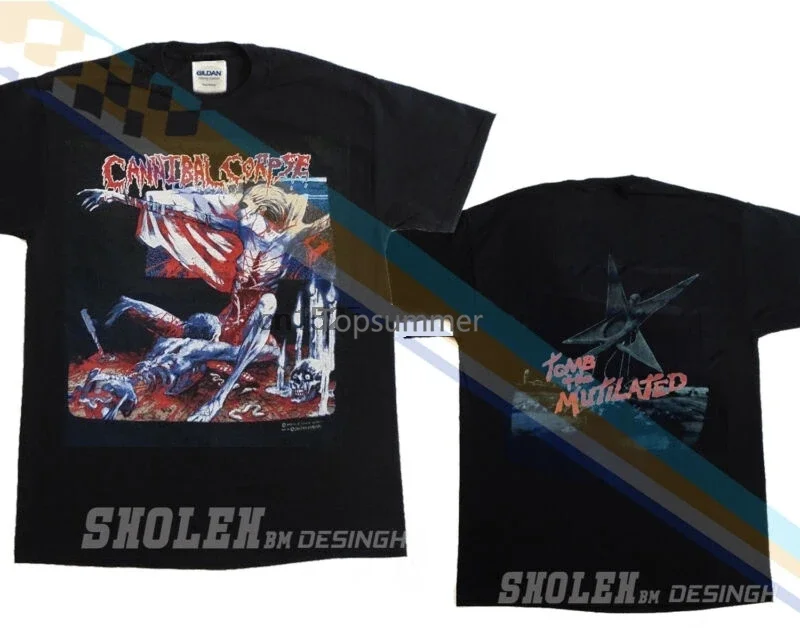 

Limited New T-Shirt Merch Cannibal Corpse Vintage 1992 Suffocation All Sz