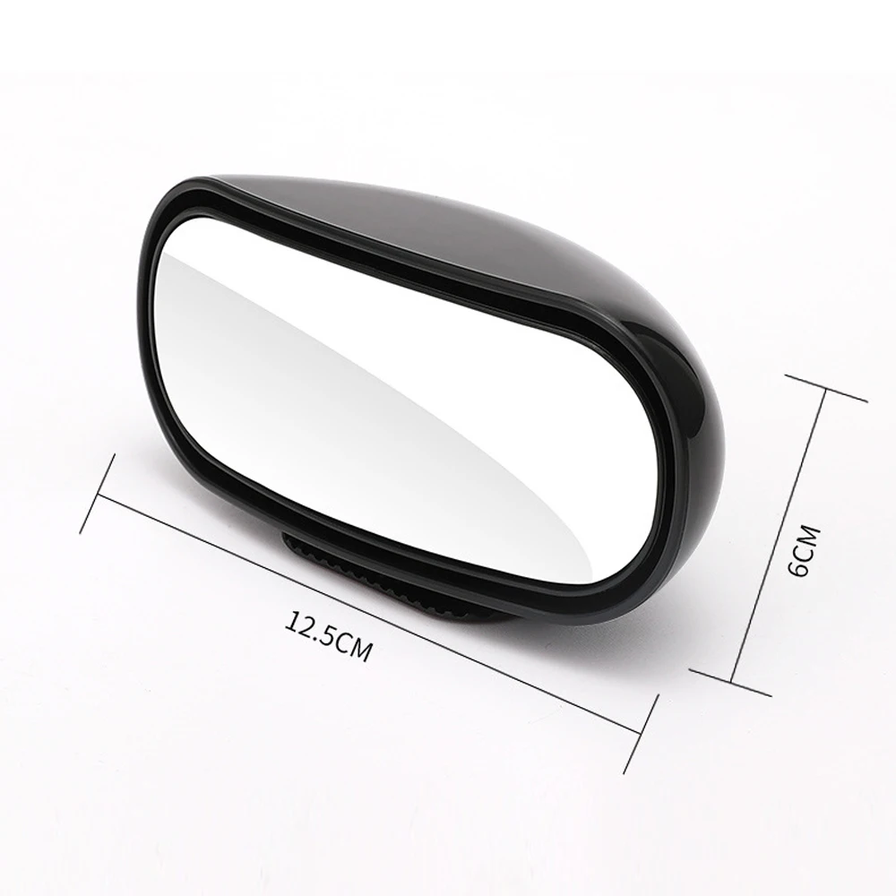 Blind Spot Wide Angle Mirror Universal Car Mirror 360&deg; Adjustable Side Rear Mirrors For Parking Auxiliary