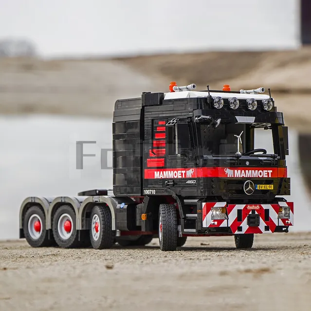 MOC 6075 Mercedes Actros 4160 MP3 Mammoet by JaapTechnic Building Block Model Spliced Electric Toy Puzzle Kids Gift AliExpress 26