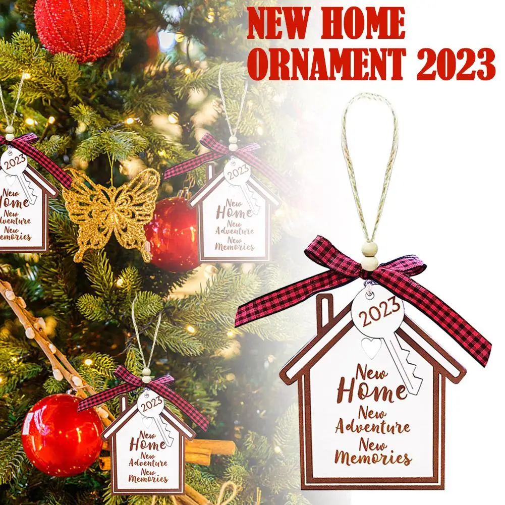 

New Home Ornament 2023 Xtmas Ornament 2023 - First Christmas In Our New Home - House Warming Gifts For New House B9w7