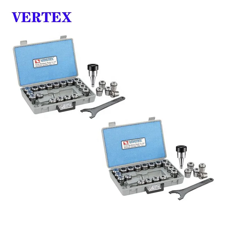 

Vertex Collet Chuck Kits V-210 NT40-ER40 4-26MM Holder With ISO Taper Shank