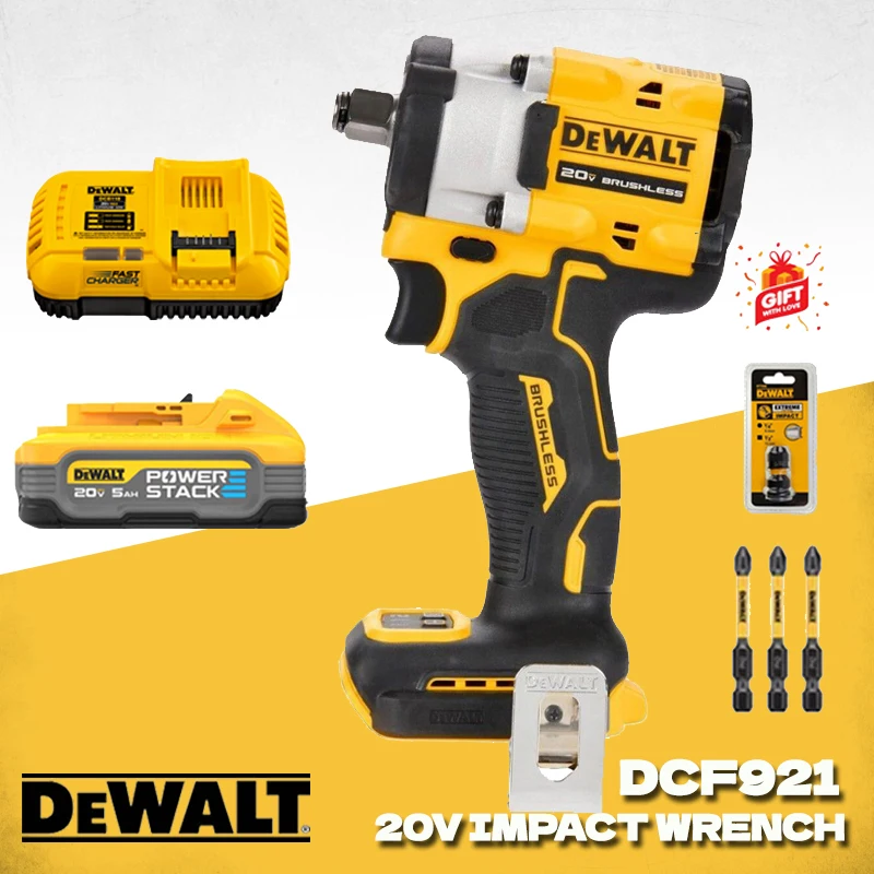 DEWALT DC921 酸っぱい 電動インパクトレンチ 18V
